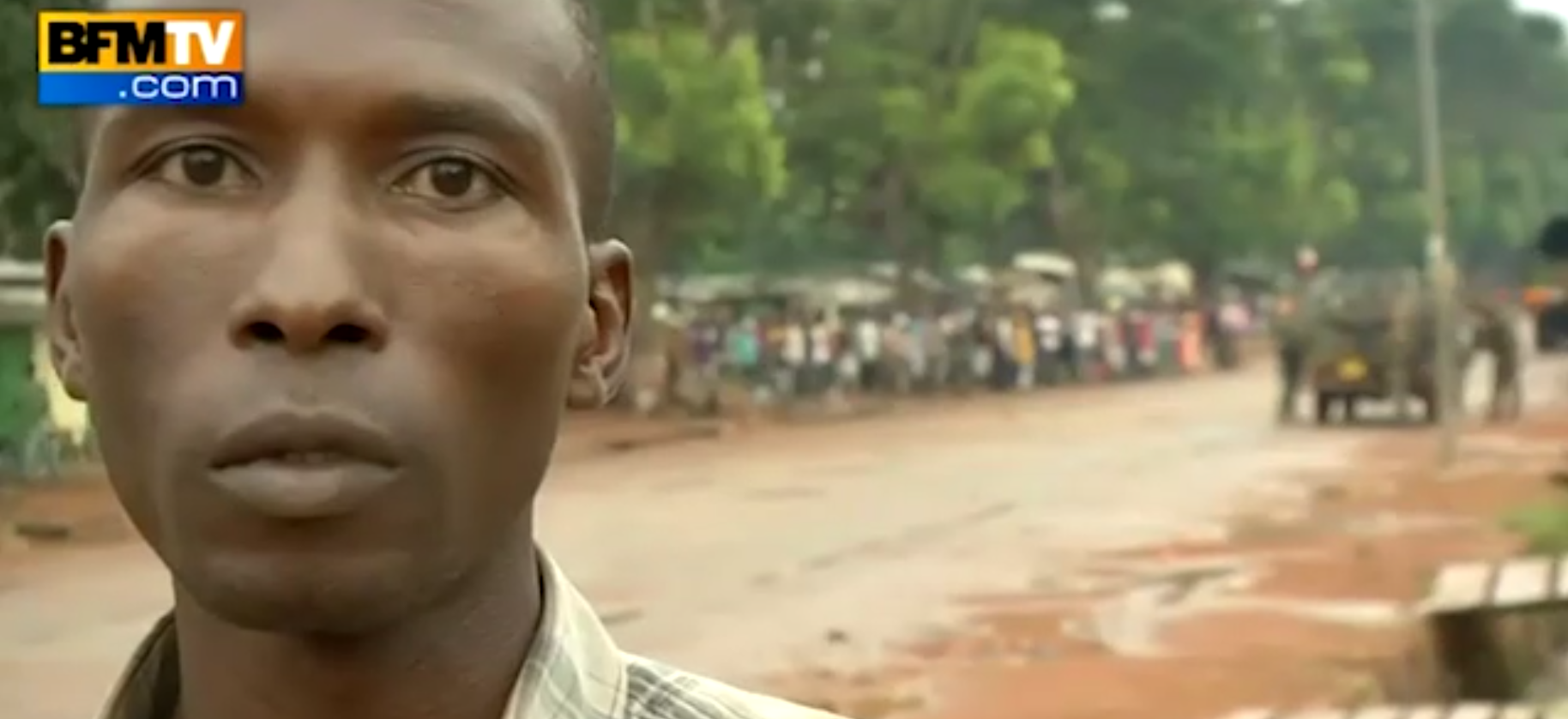 Image d'un reportage à Bangui en Centrafrique